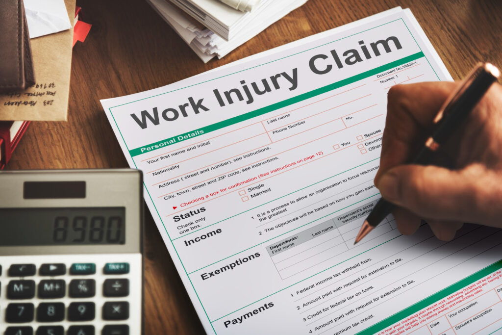 Claim for a Work Injury